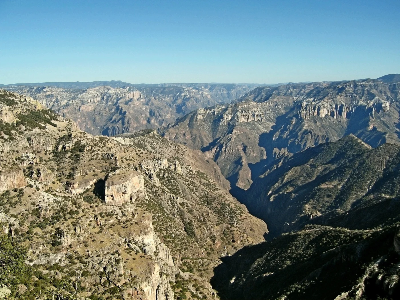 Paisaje de Barrancas del Cobre, Chihuahua